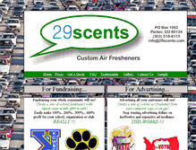 Tablet Screenshot of 29scents.com